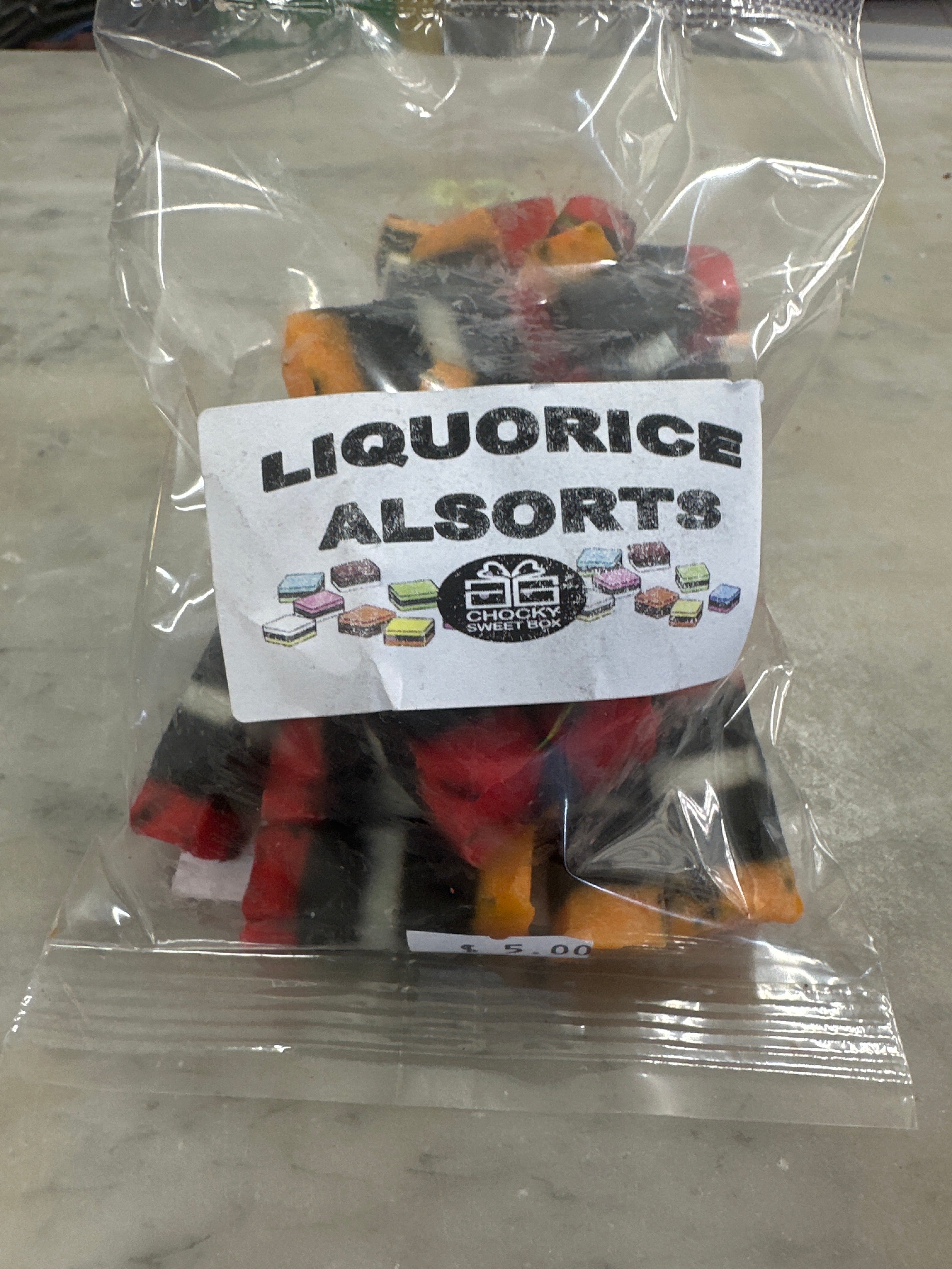 Gluten free liqourice allsorts