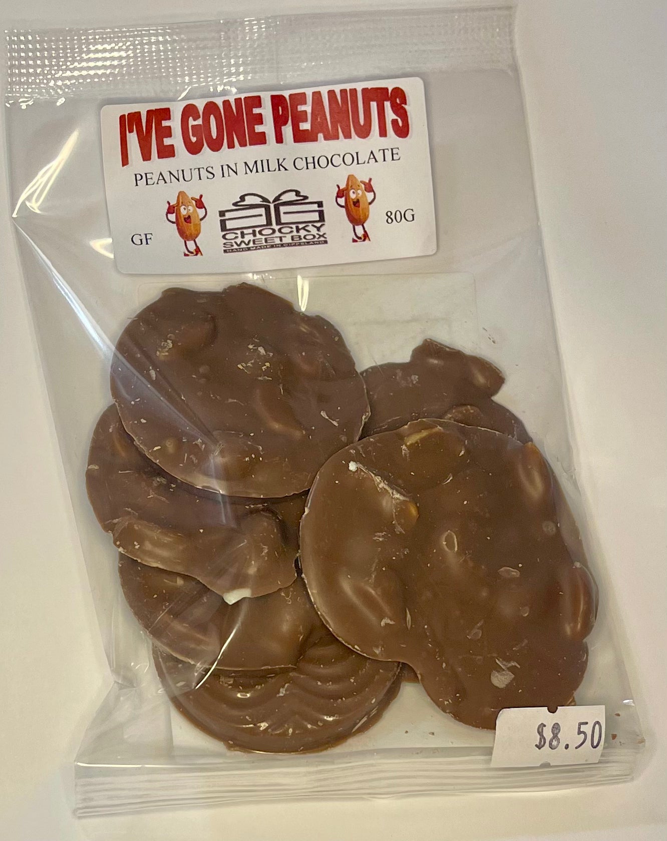 I've gone Peanuts - Peanuts - In a Choice of Chocolate