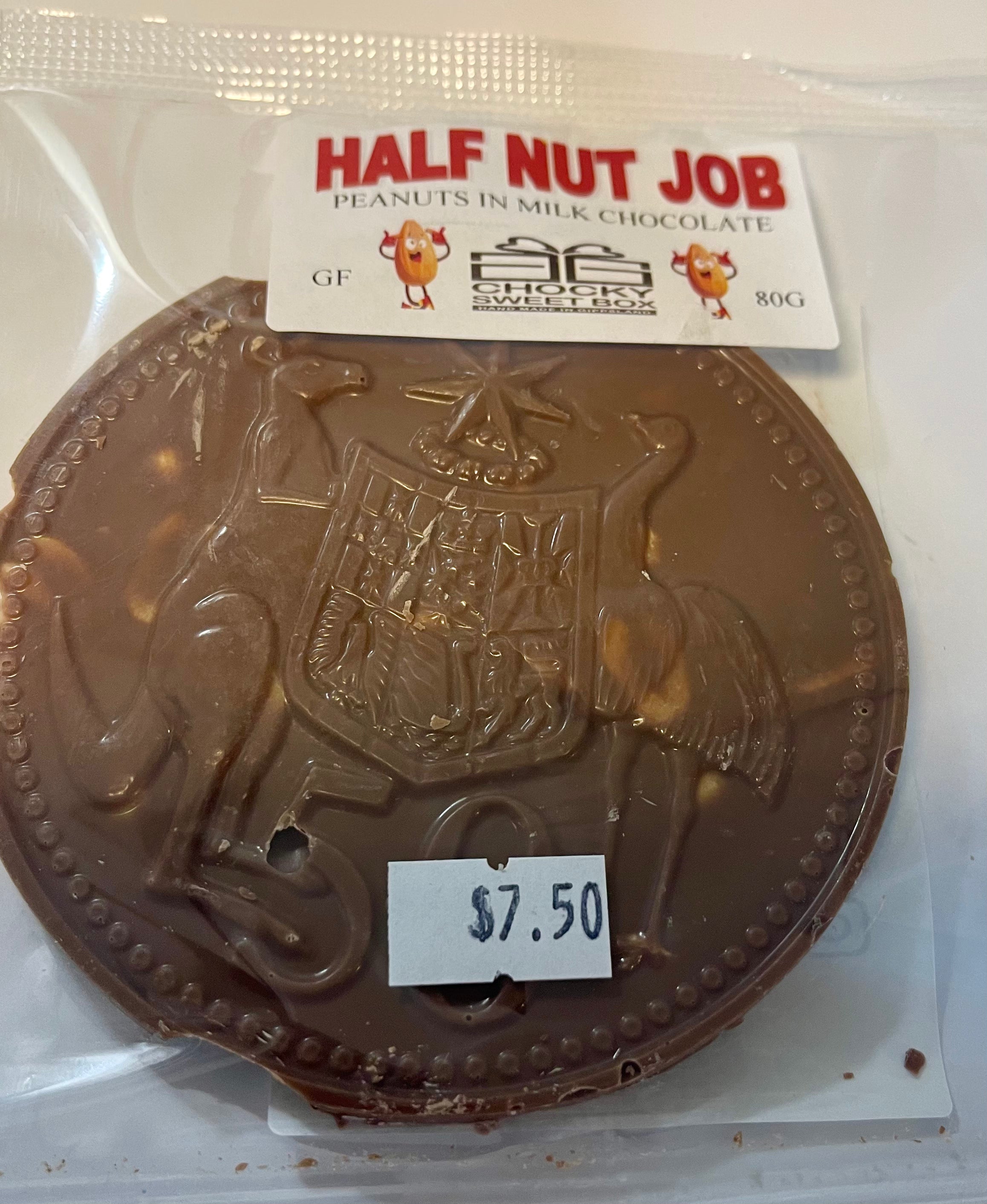 Half Nut Job - Peanuts In A Choice Of Chocolate