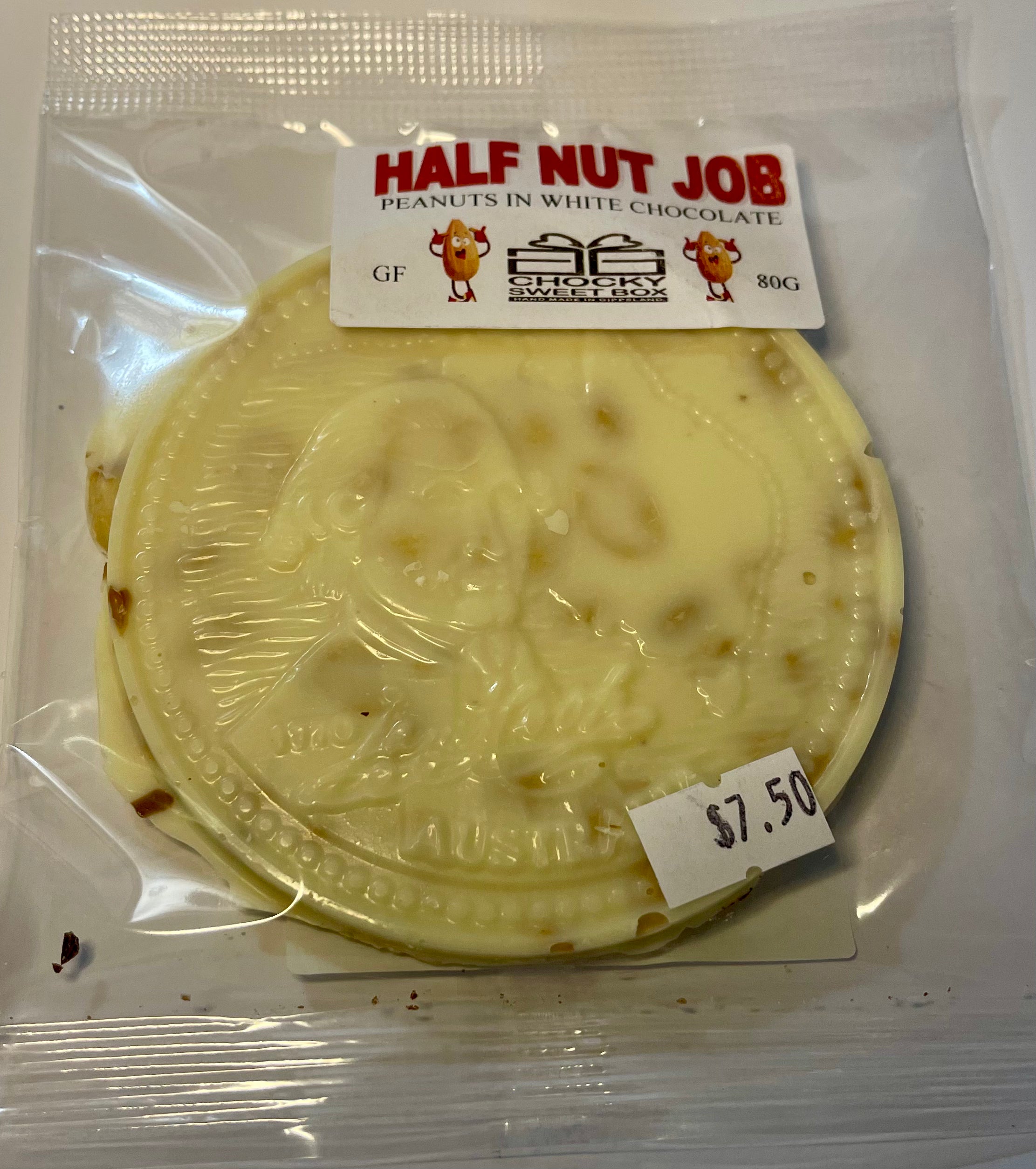 Half Nut Job - Peanuts In A Choice Of Chocolate