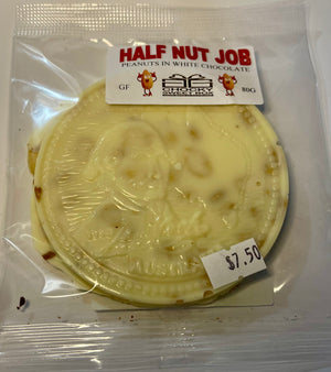 Half Nut Job - Peanuts In A Choice Of Chocolate