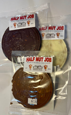 Half Nut Job - Peanuts In A Choice Of Chocolate